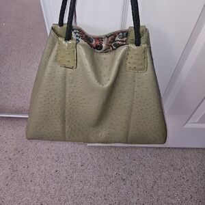 HOBO Olive Green Shoulder Bag